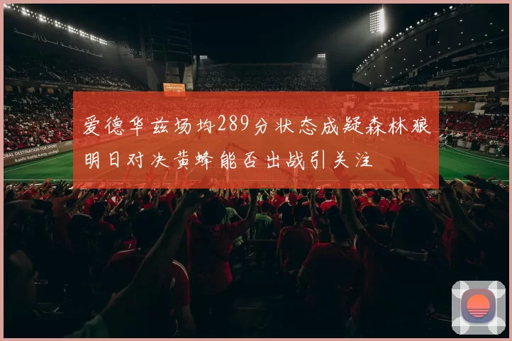 爱德华兹场均289分状态成疑森林狼明日对决黄蜂能否出战引关注